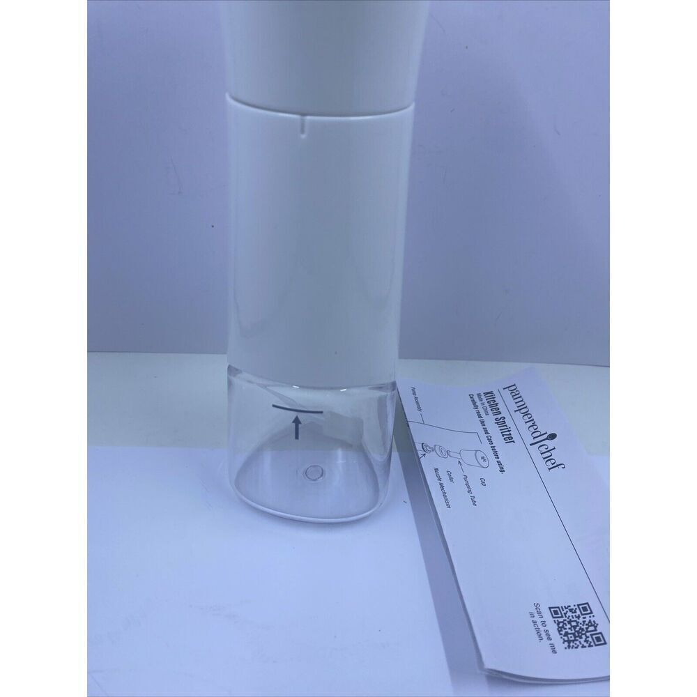 Pampered Chef Kitchen Oil Spritzer #2733 (discontinued) Oil Sprayer With Box - Picture 7 of 11
